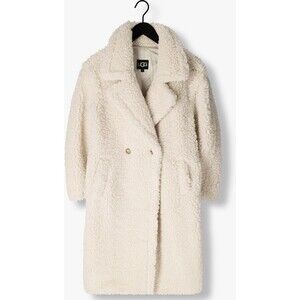 UGG Women's Size XL Gertrude Long Teddy Coat Winter White Cozy Jacket NEW